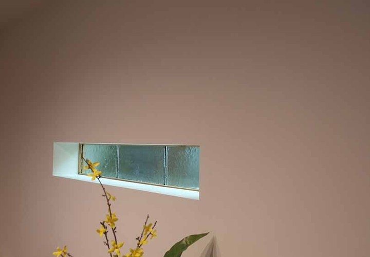 新島ガラスの明かり窓