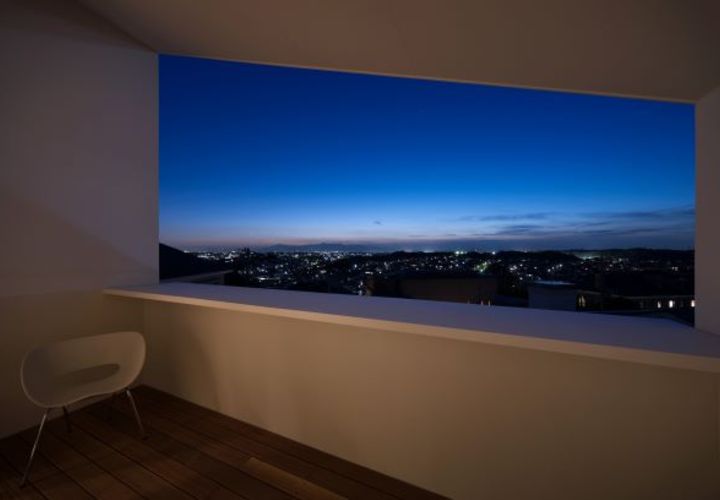 バルコニーからの景色