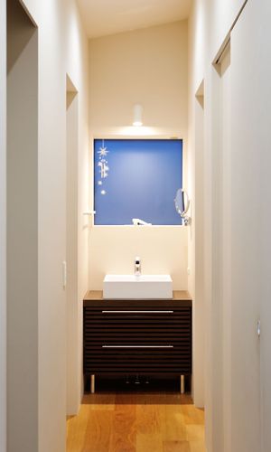 廊下 洗面台