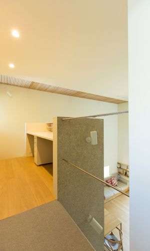 書斎への渡り廊下