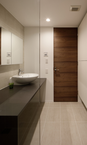 洗面カウンター