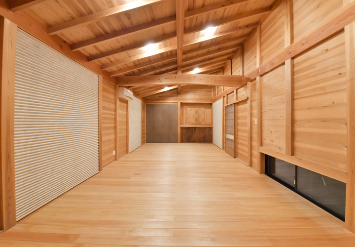 板倉工法の離れ