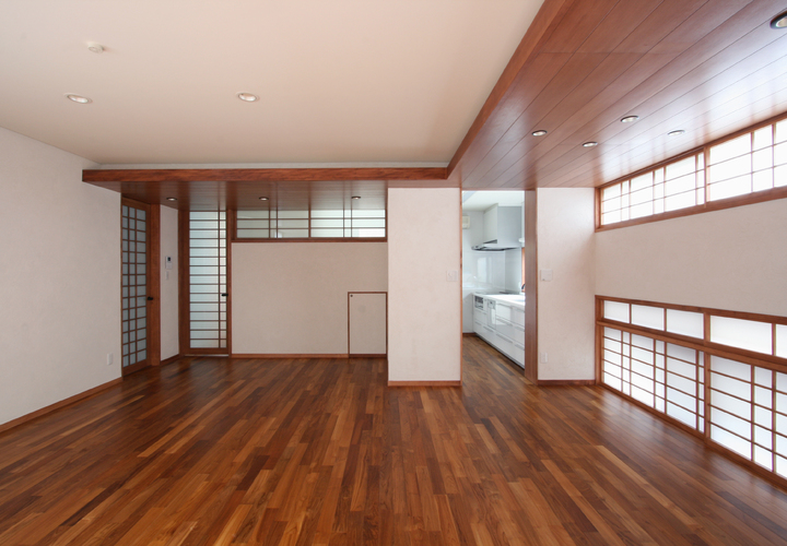 リビングダイニング（北面）