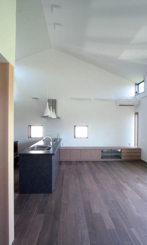 ２階（子世帯）のリビング、ダイニング