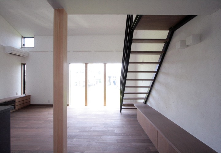 ２階（子世帯）のリビング、ダイニング