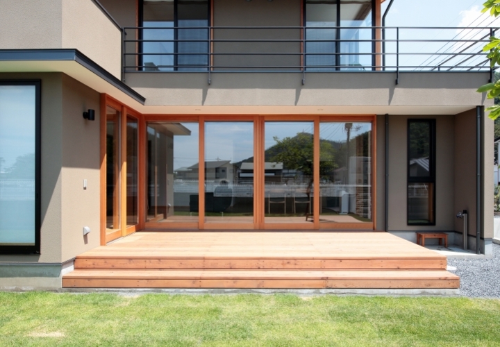 ウッドデッキ