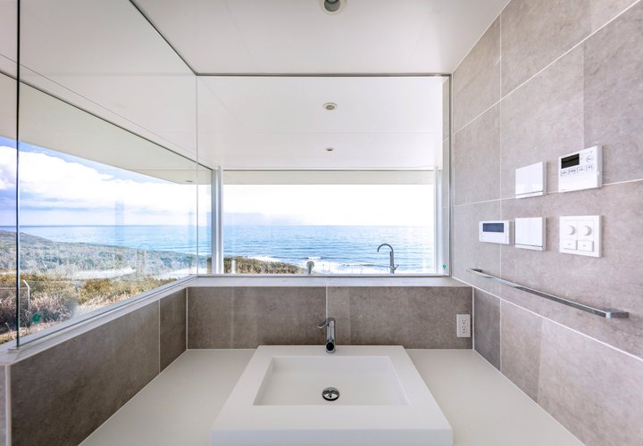 水平線の家｜バスルーム