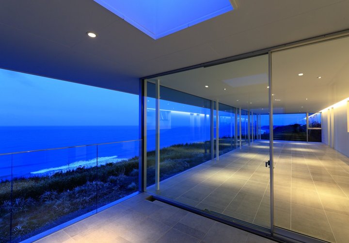 水平線の家｜アウトドアリビング