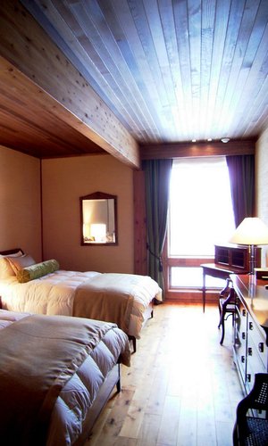 水上高原のヴィラ｜ベッドルーム
