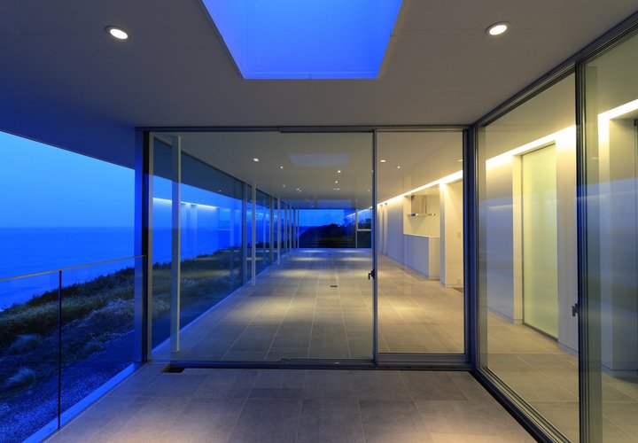 水平線の家｜アウトドアリビング