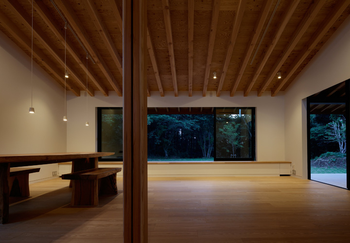 佐倉の別荘｜リビングダイニング