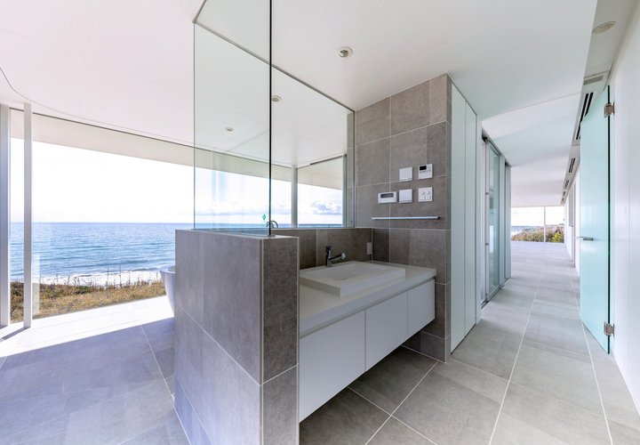 水平線の家｜バスルーム