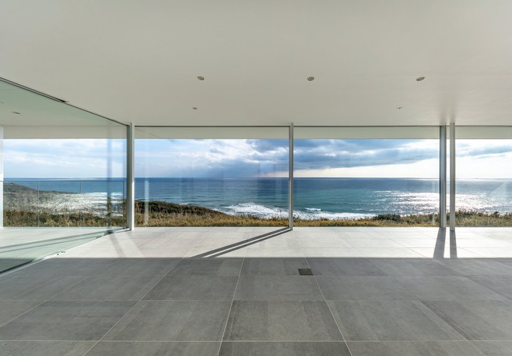 水平線の家｜リビングダイニング