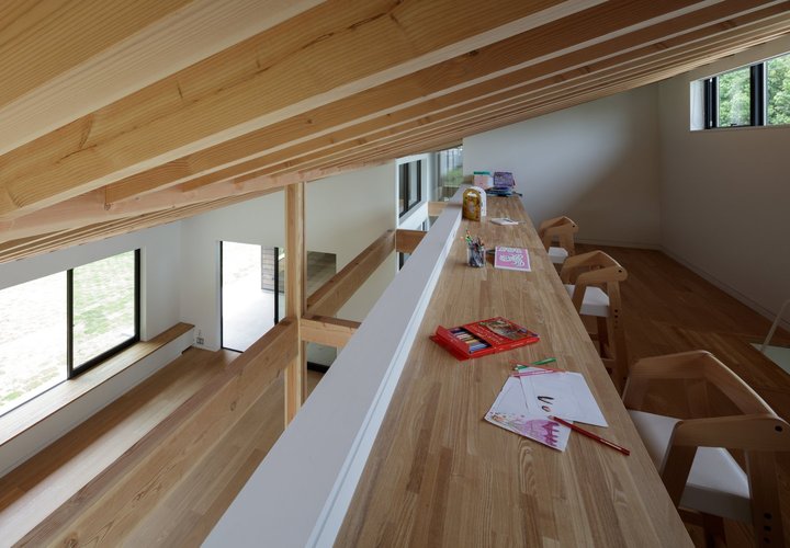 佐倉の別荘｜ロフトのファミリールーム