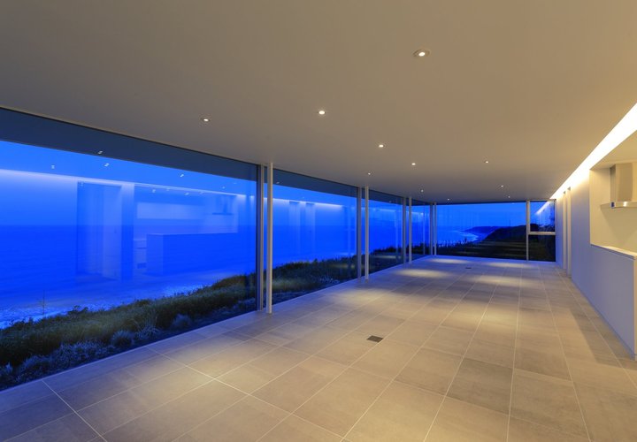 水平線の家｜リビングダイニング