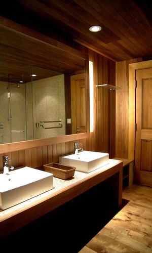 水上高原のヴィラ｜バスルーム