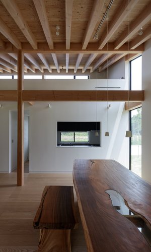 佐倉の別荘｜リビングダイニング