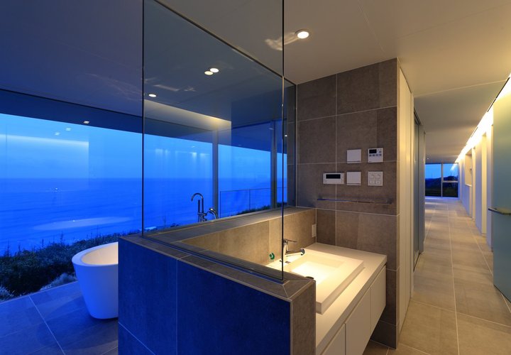 水平線の家｜バスルーム