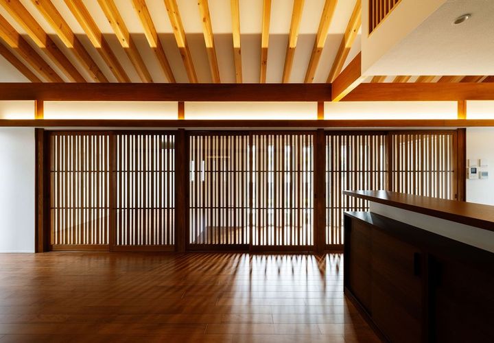 間接照明だけで照度を確保