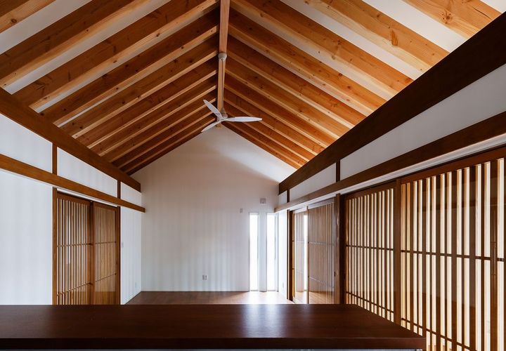 ２階はワンルームの大空間です