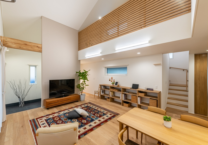 木質感のあるLDK
