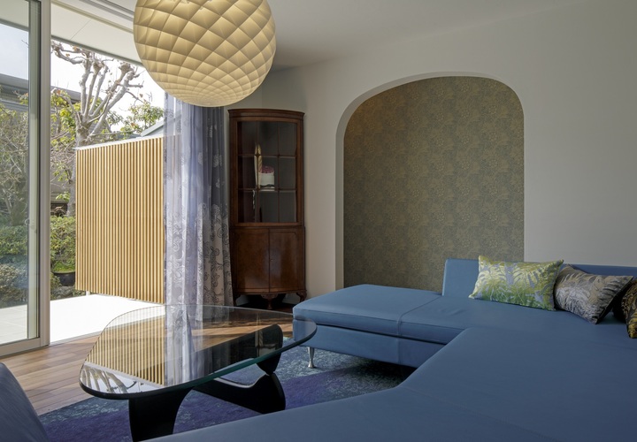 リビングとテラス