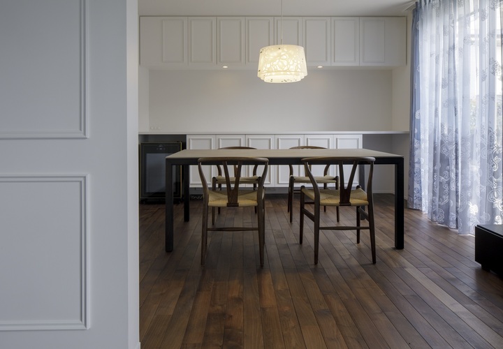 ダイニングとカウンター収納