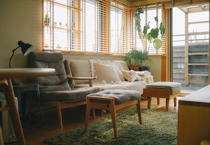 心地よい時が流れるリビング