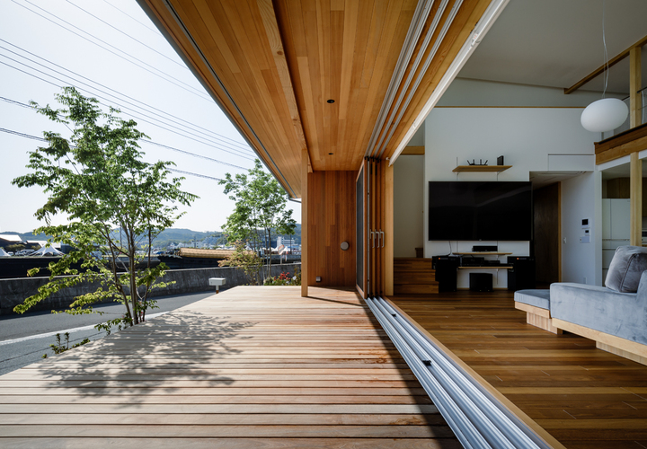 ウッドデッキ