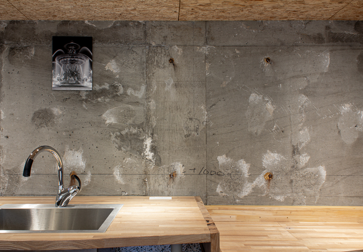 曲線のオフィス