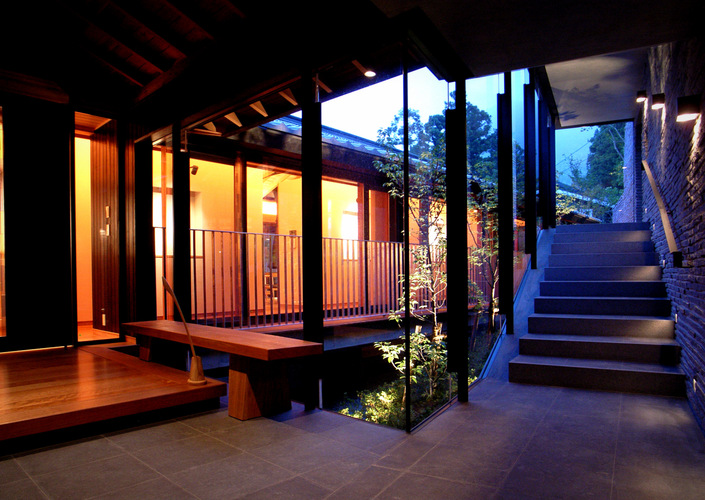 雷山の別荘　絶景と温泉を楽しめる和モダンの別荘