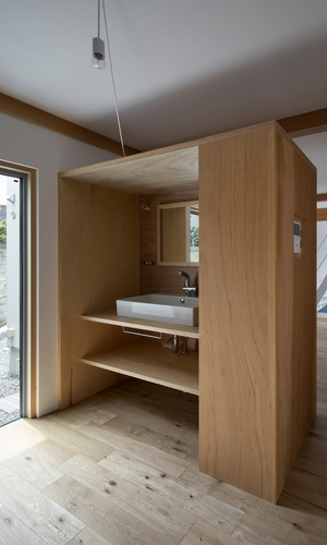 家具のような洗面