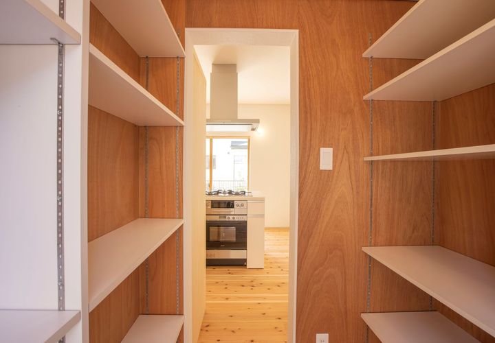 キッチンのパントリー