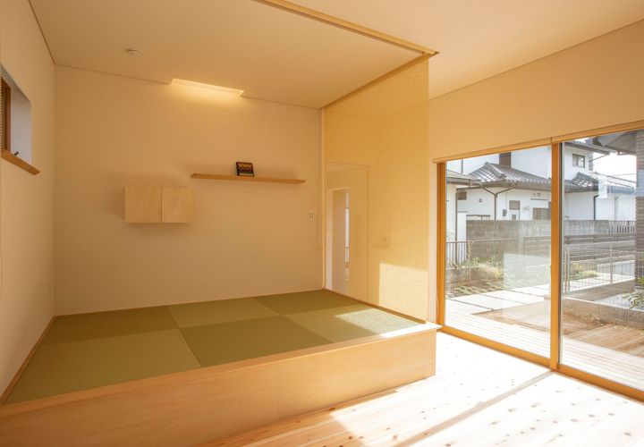 リビングの小上がり