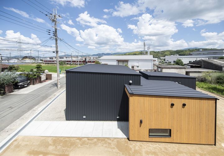 西からの俯瞰。