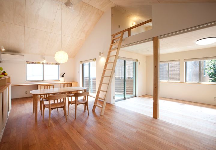 ２階子世帯リビング、子供スペース