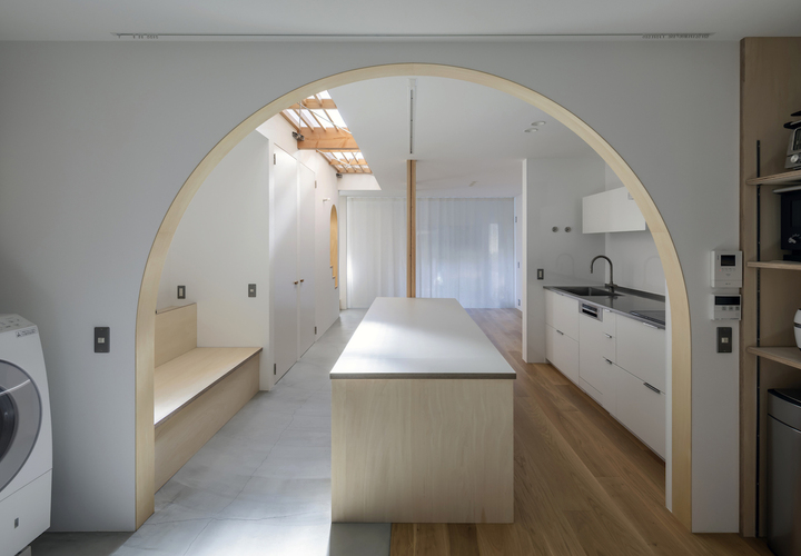 キッチン廻り見返り