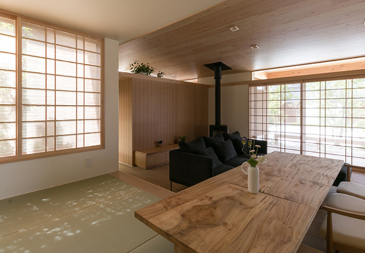 平屋のモデルハウス