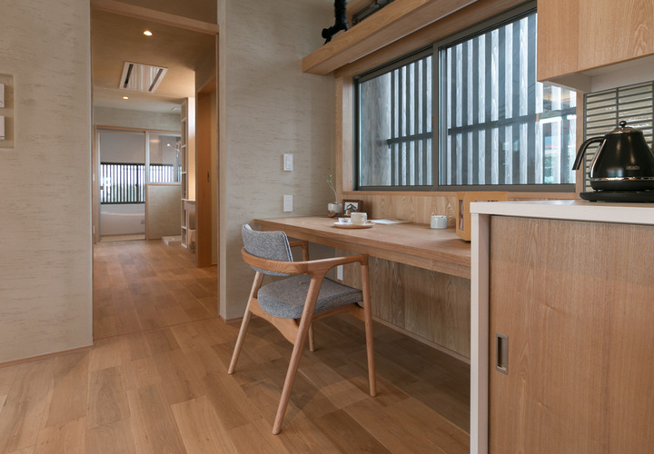 小さな平屋のモデルハウス