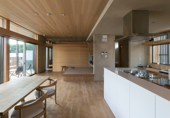 小さな平屋のモデルハウス