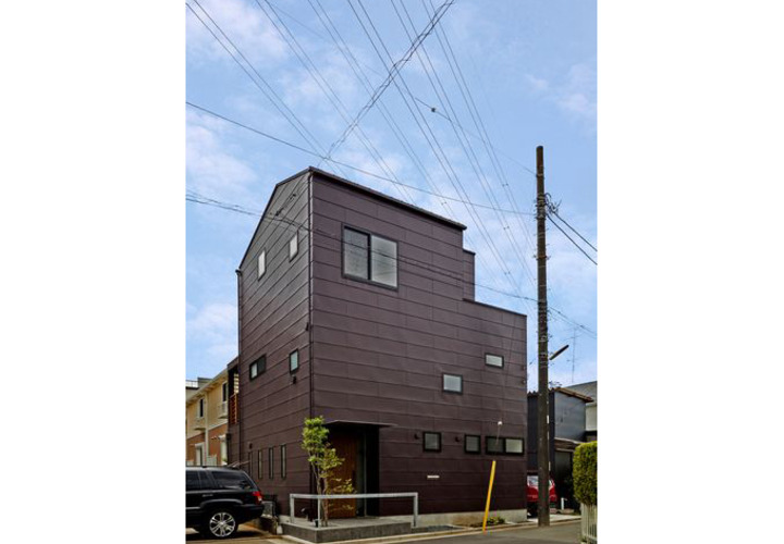 カフェのある家　外観