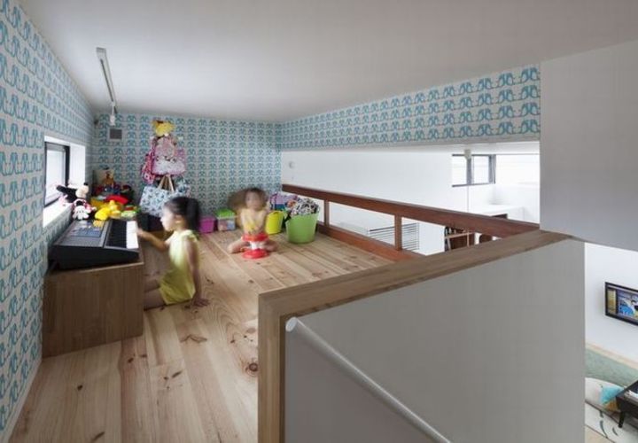 子供の空間のロフト