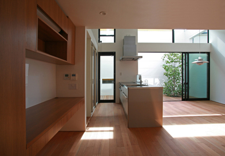 リビングの横のワークスペース