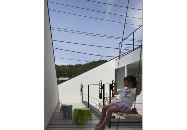 開放的なバルコニー