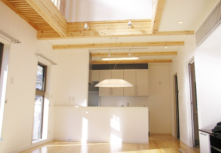 ToToの既製品を使用したキッチン