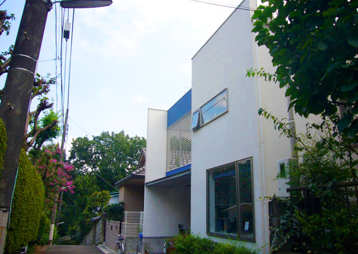 借景を取り込む家