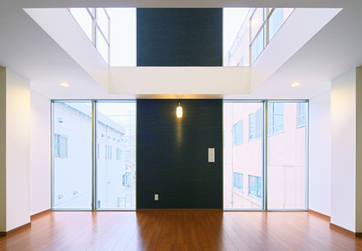 シンプルなリビング