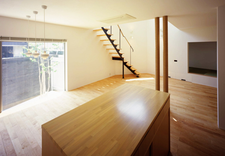 キッチンからの見渡し