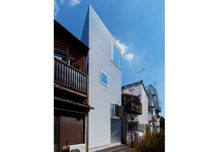 ガルバリウム小丸波板の外観