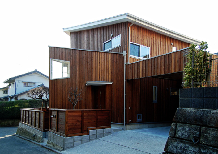 周辺環境を楽しむ木の家